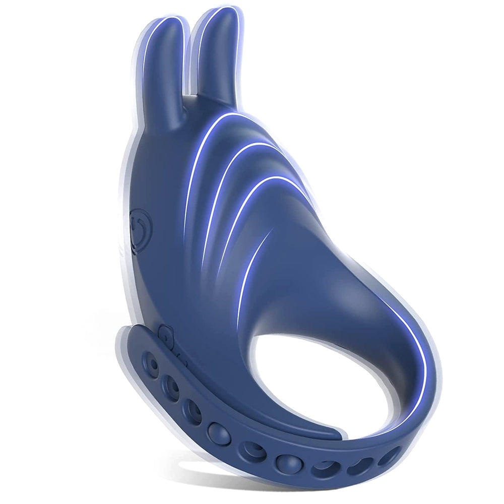 Adjustable Silicone Vibration Cock Ring