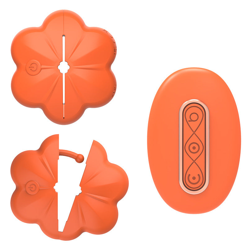 Flower Remote Control Breast Vibrator