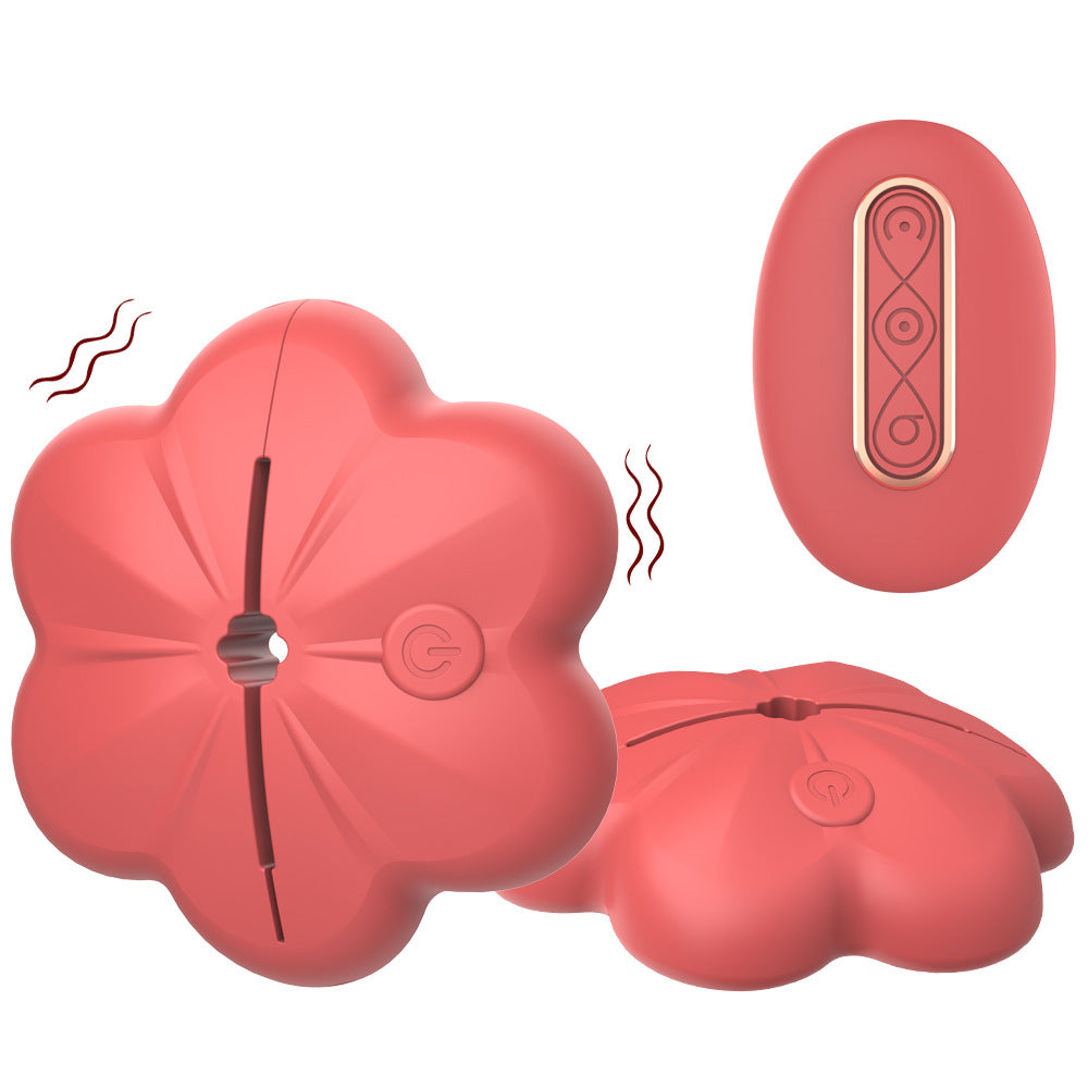 Flower Remote Control Breast Vibrator