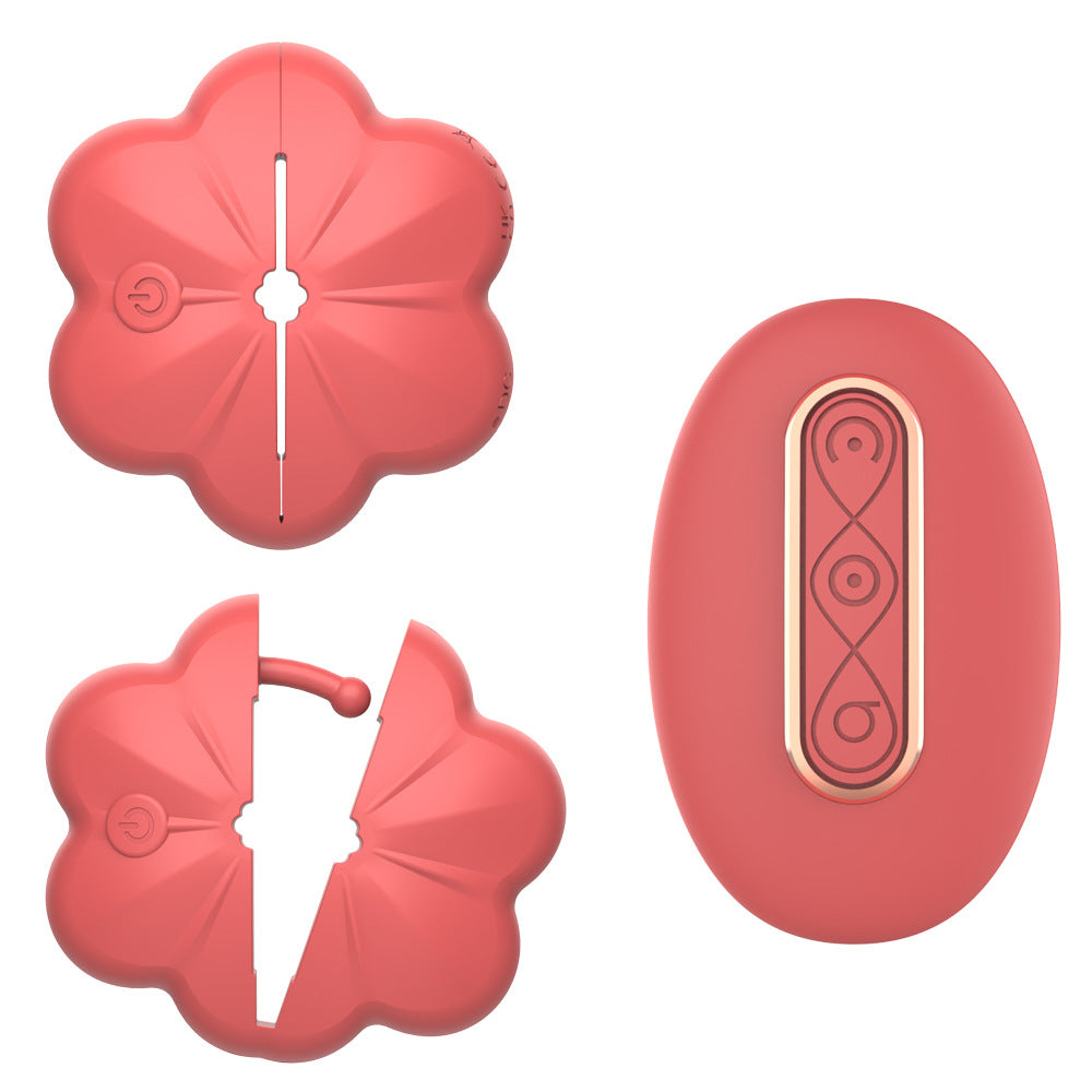 Flower Remote Control Breast Vibrator