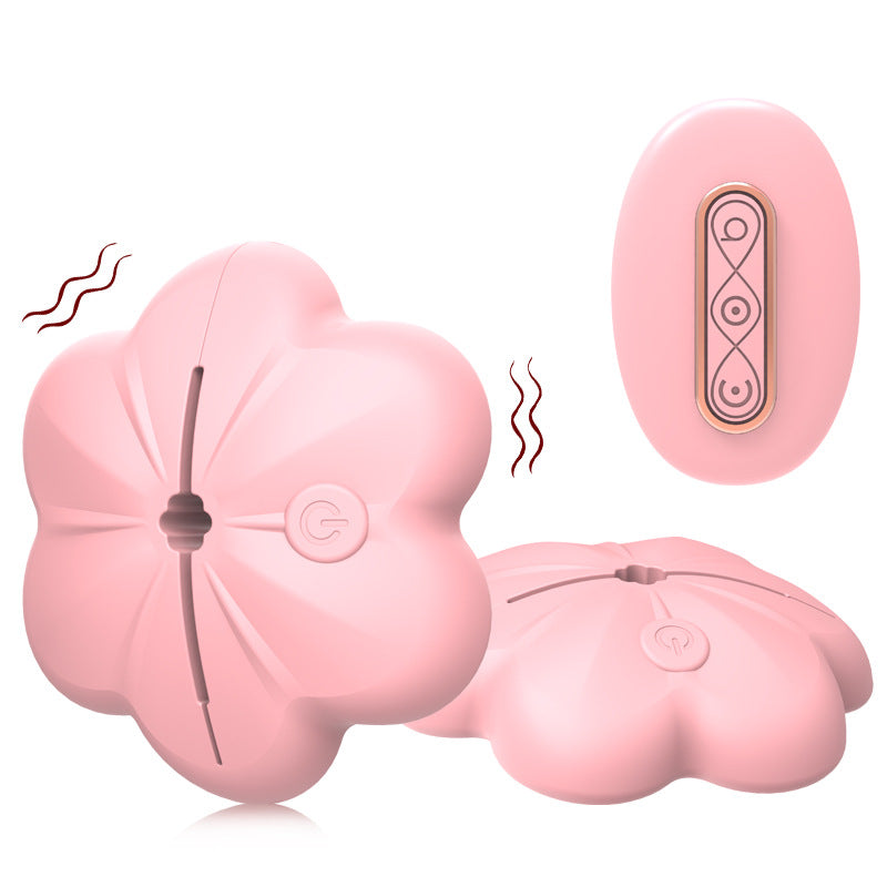 Flower Remote Control Breast Vibrator