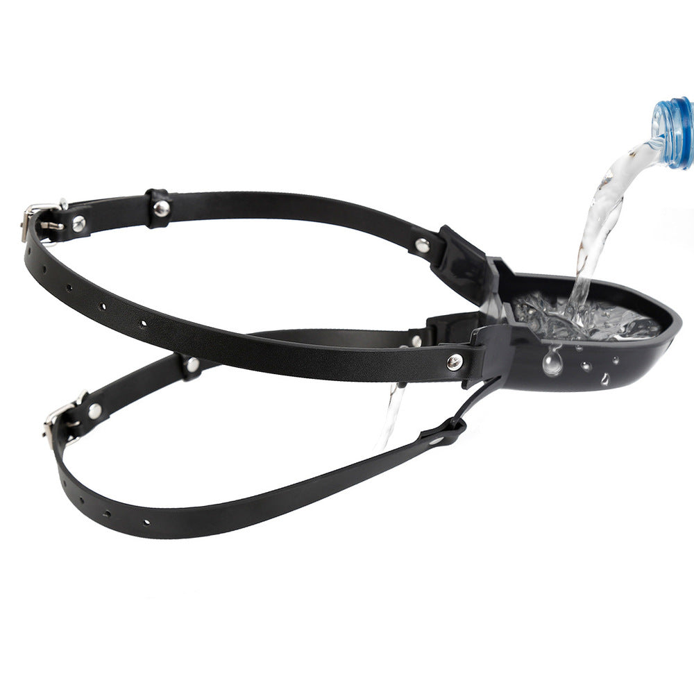 Water Cup Gag With Strap