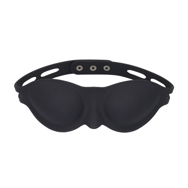 Adjustable Full Silicone Blindfold