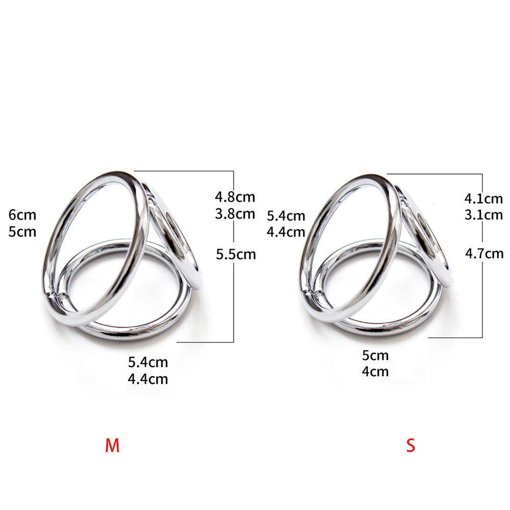 Adjustable Nipple Clamps With Cock Ring