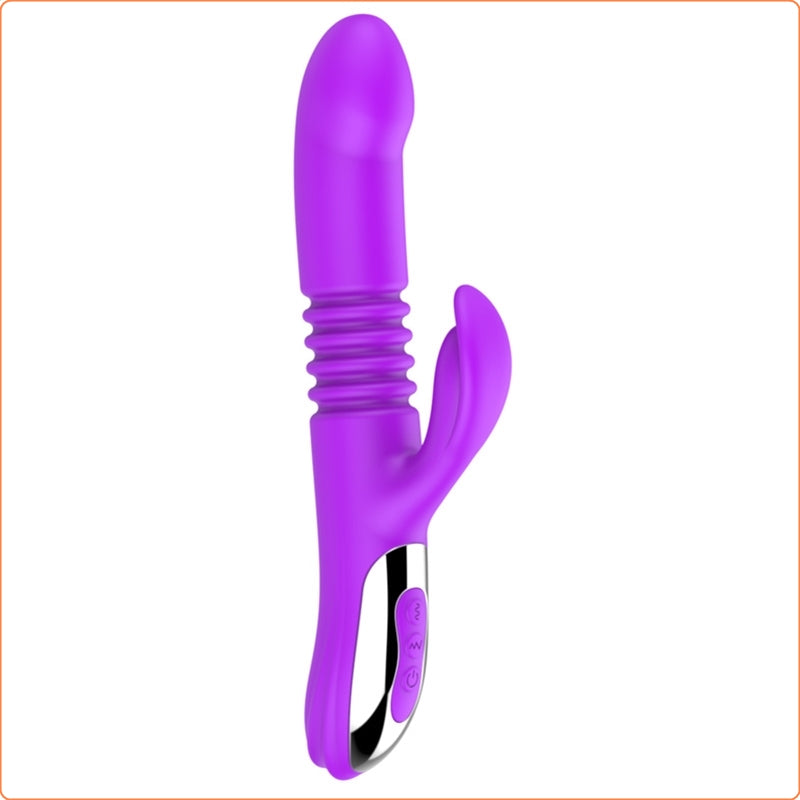 Stretch 42℃ Heating Rabbit Vibrator