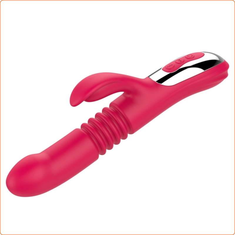 Stretch 42℃ Heating Rabbit Vibrator