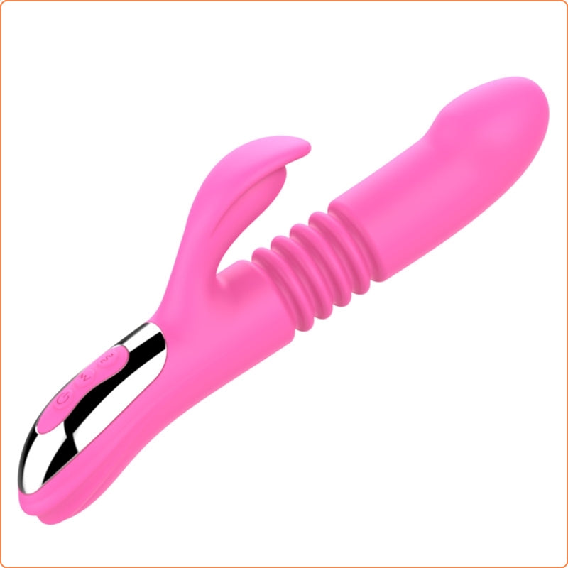 Stretch 42℃ Heating Rabbit Vibrator