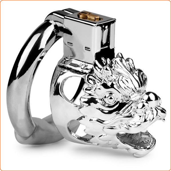 Zodiac Male Chastity Cage - Tiger