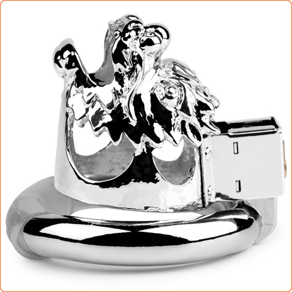 Zodiac Male Chastity Cage - Tiger