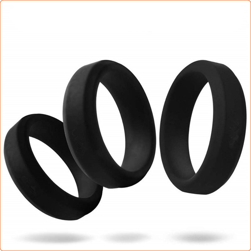 Premium Grade Soft Silicone Penis Rings