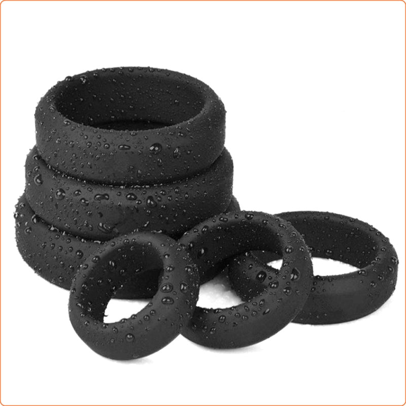 Premium Grade Soft Silicone Penis Rings