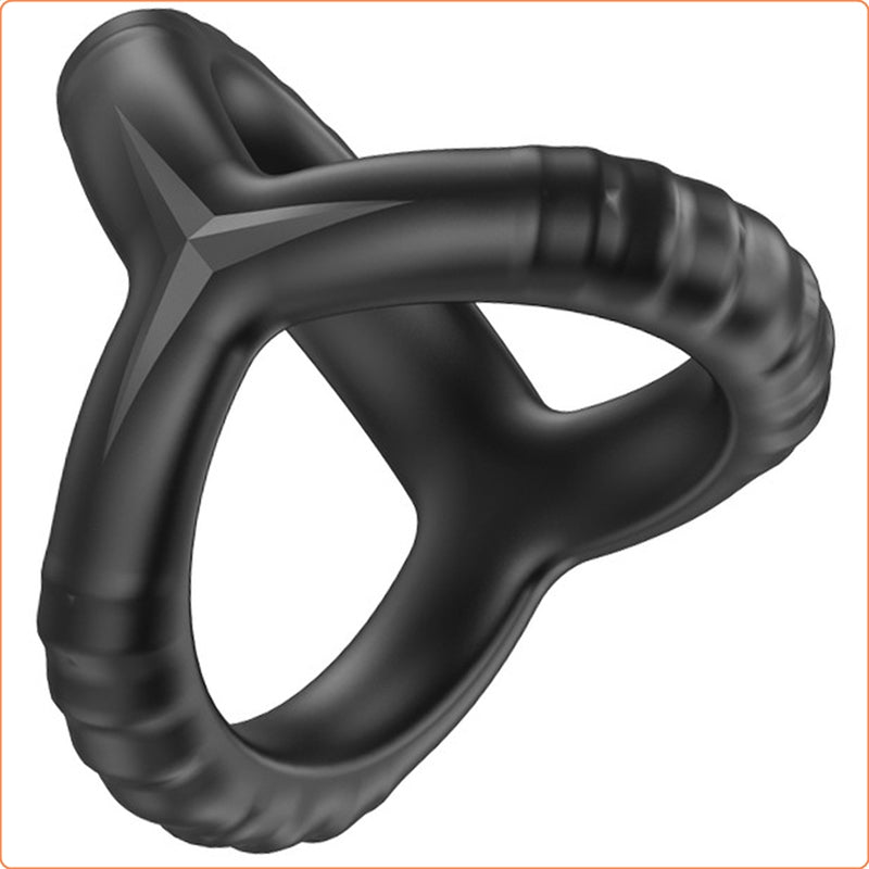 Silicone 3 in 1 Cock Ring