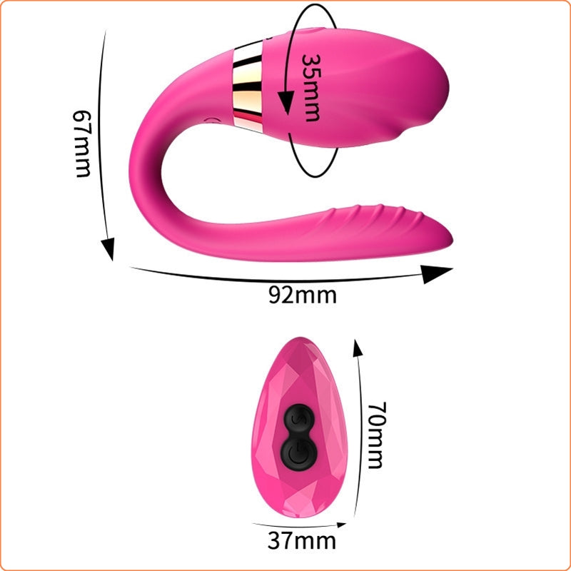 U Shaped Clitoral Vibrator