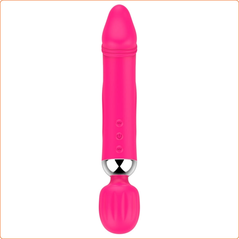 Wand Massager With Dildo Head