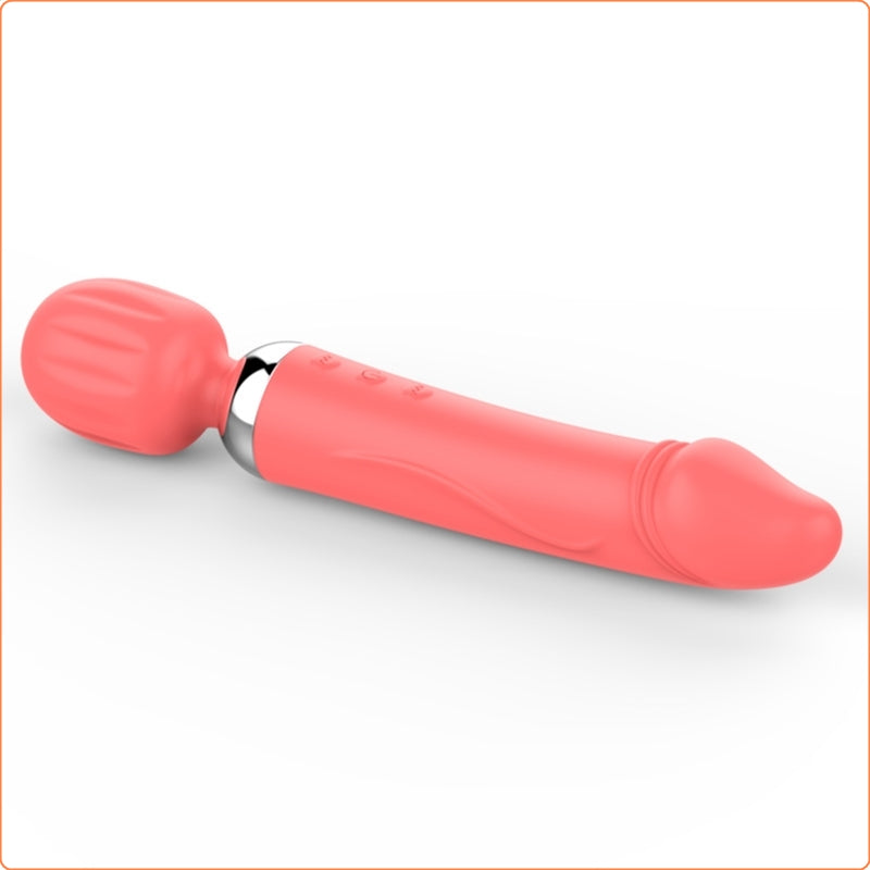 Wand Massager With Dildo Head