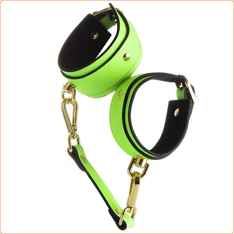 Luminous Bondage Wrist Cuffs